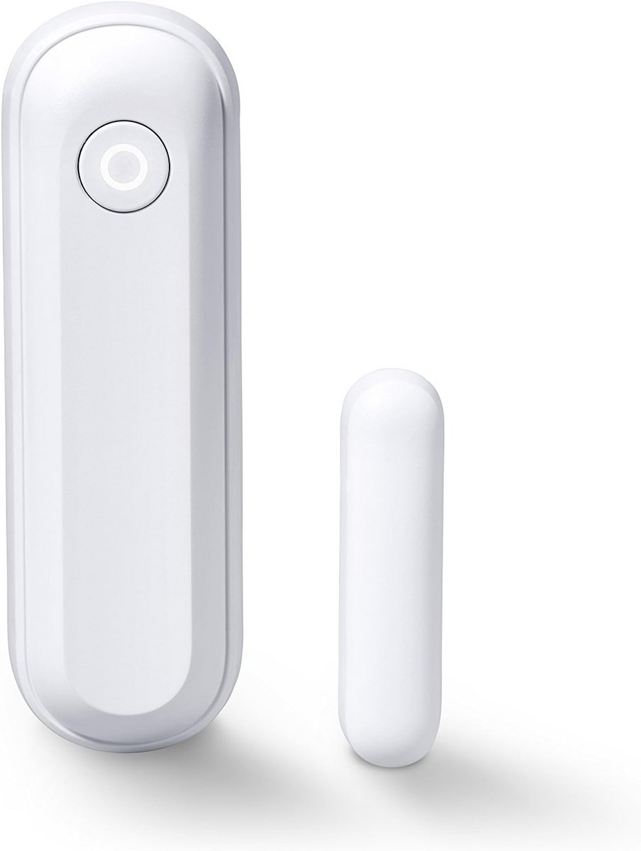 Deur Raam Contact - Openingsmelder Sensor - Beveiliging Huis - Draadloze Integratie - 27x21x87 mm - Wit