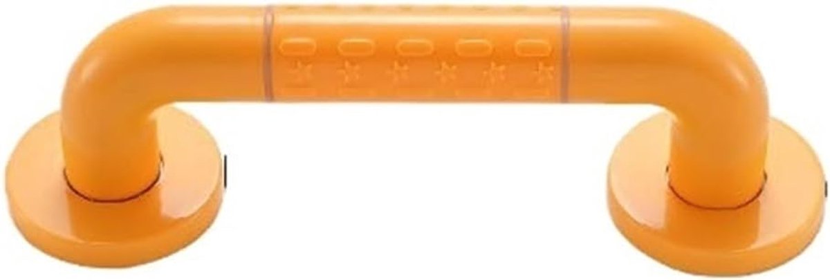 Veiligheidsgreep Badkamer - Douchebeugel Toilet - Extra Steun - Antislip Korrels - 30cm Lengte - Oranje