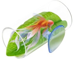 Betta Aquarium - Vissenkom Decoratie - Visverzorging Aquarium - Hollow Design - 4x7.8 cm - Transparant