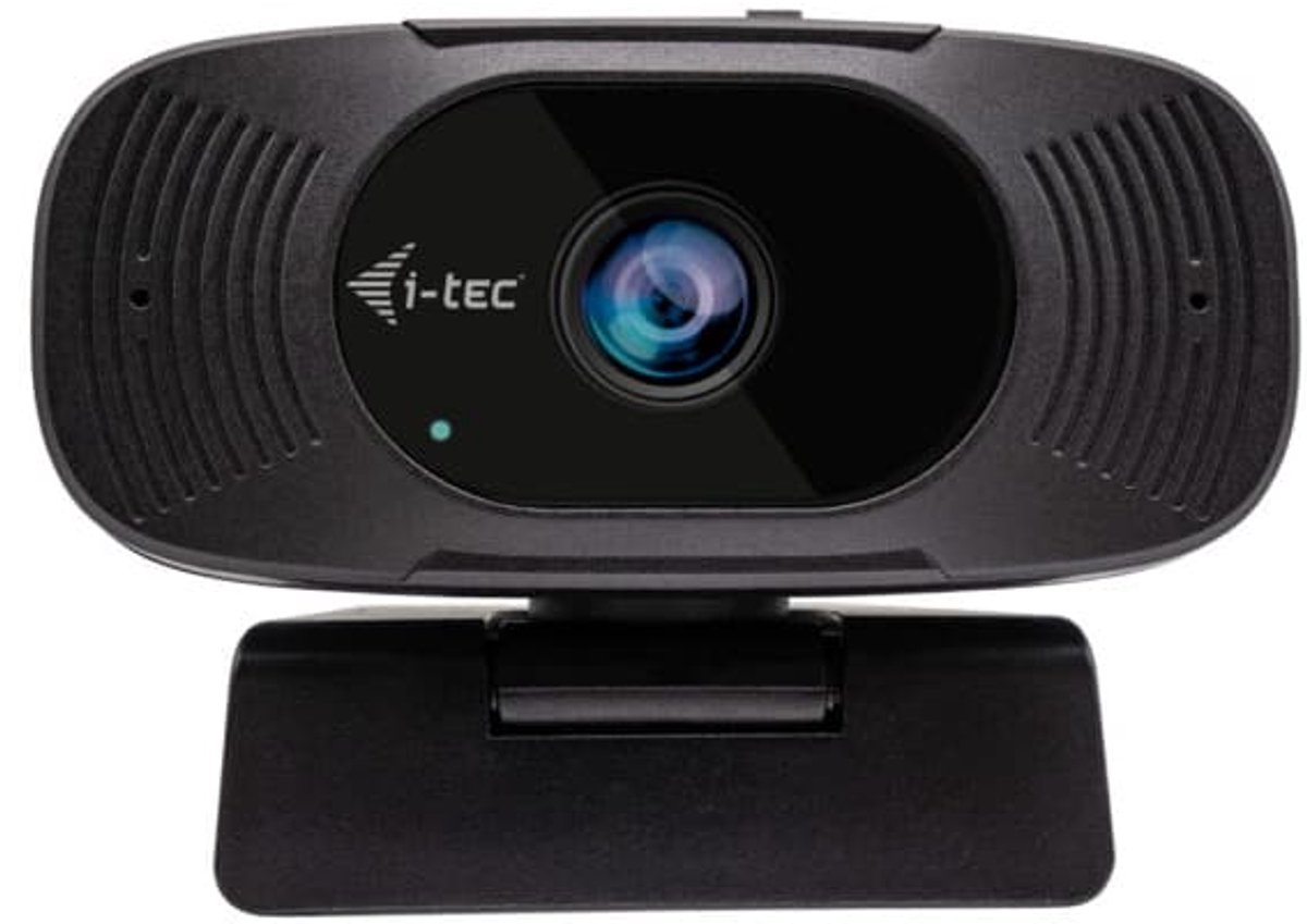 i-tec - Solomon 300 - Webcam - 4K - Privacy afdekking - Automatische beeldoptimalisatie - 1 microfoon - Laptop & PC - Streaming - Plug & Play