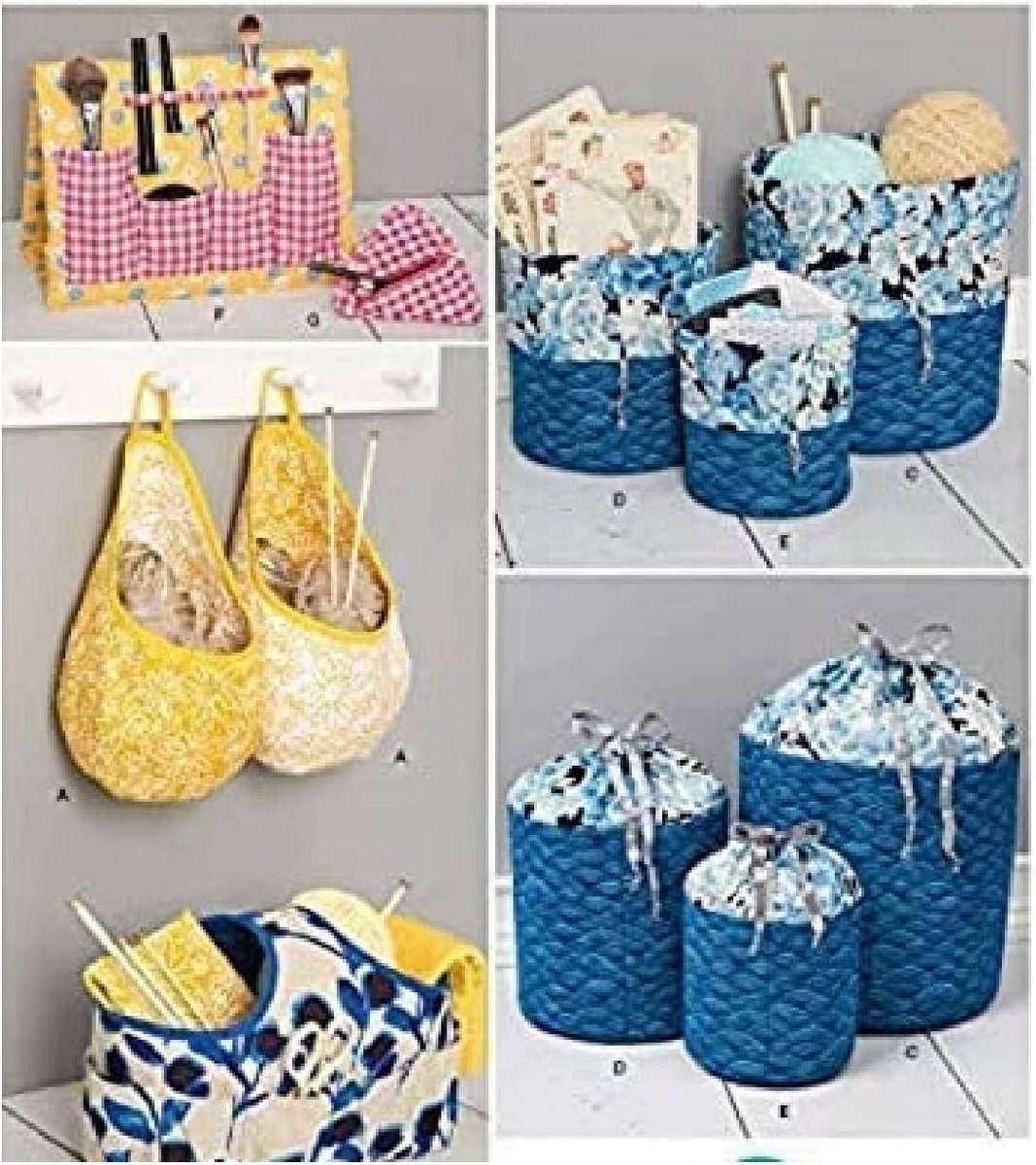 Naaipatroon Organizer - Maak je eigen - Huis organiseren - Verschillende maten - 21 x 15 cm