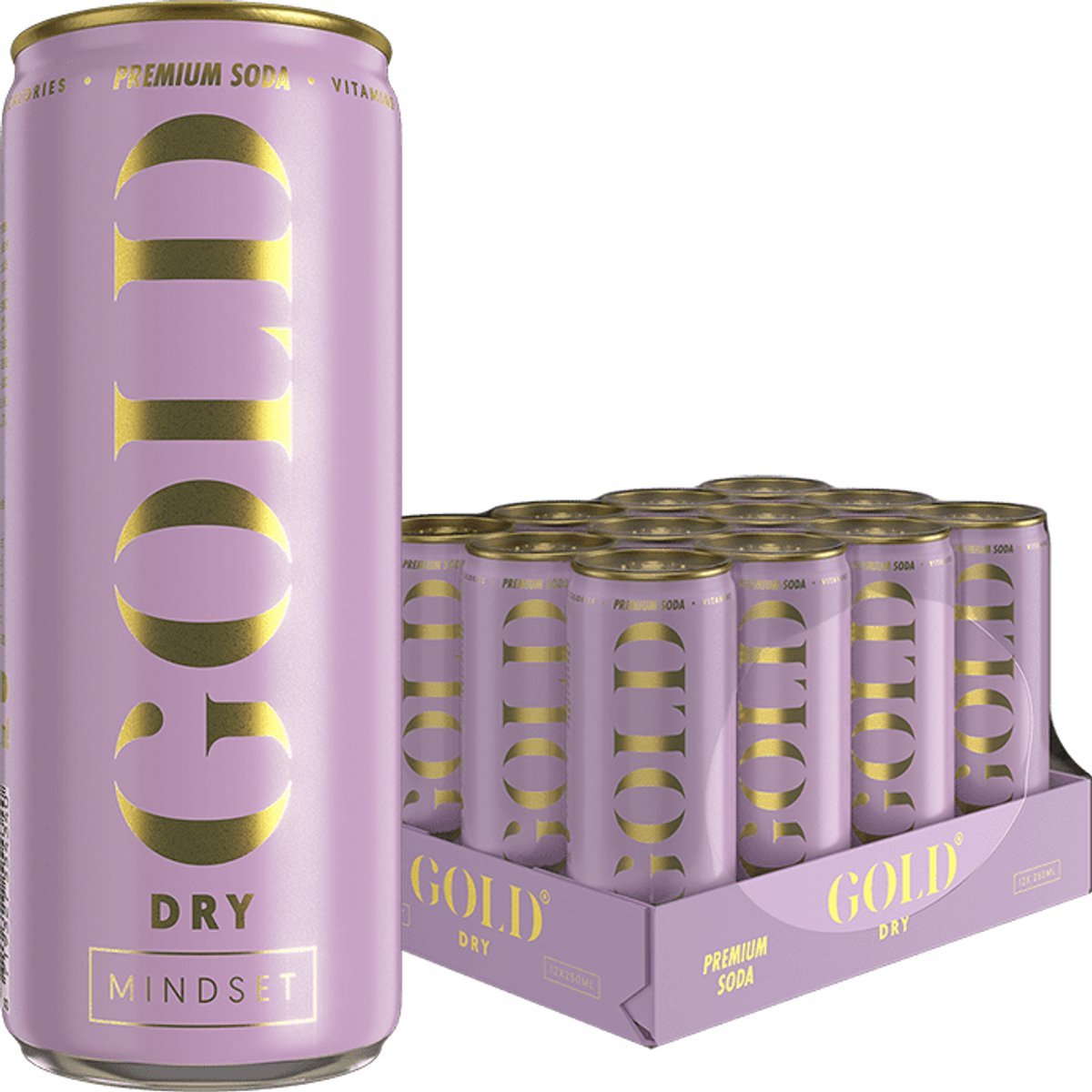 GOLD DRY - Mindset Premium Soda