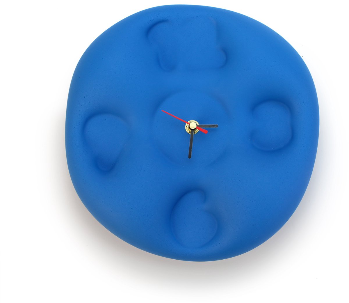 IKONIC - Design Klok - Bubble Clock Blauw - Teun Zwets