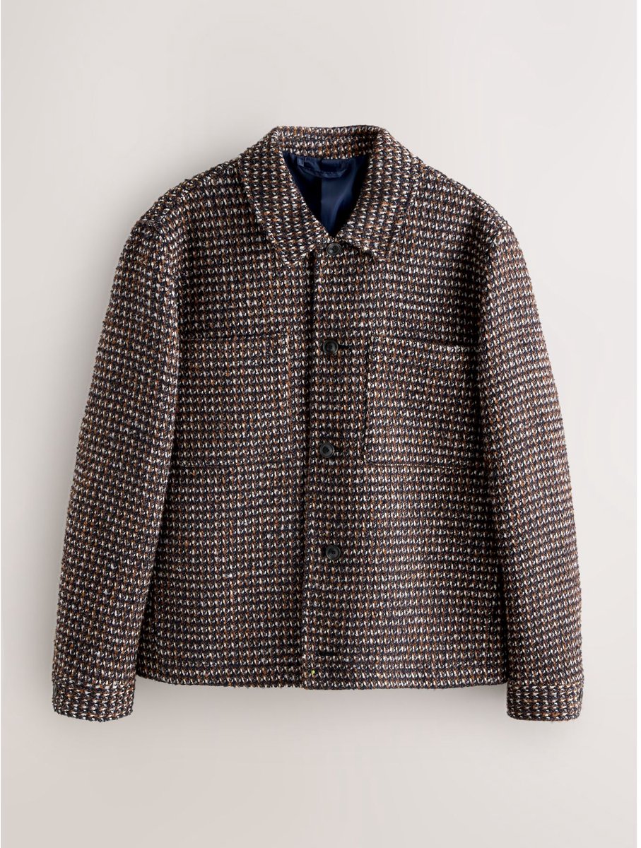 Next - Heren - Nette gebreide jas met textuur en wol - Rood