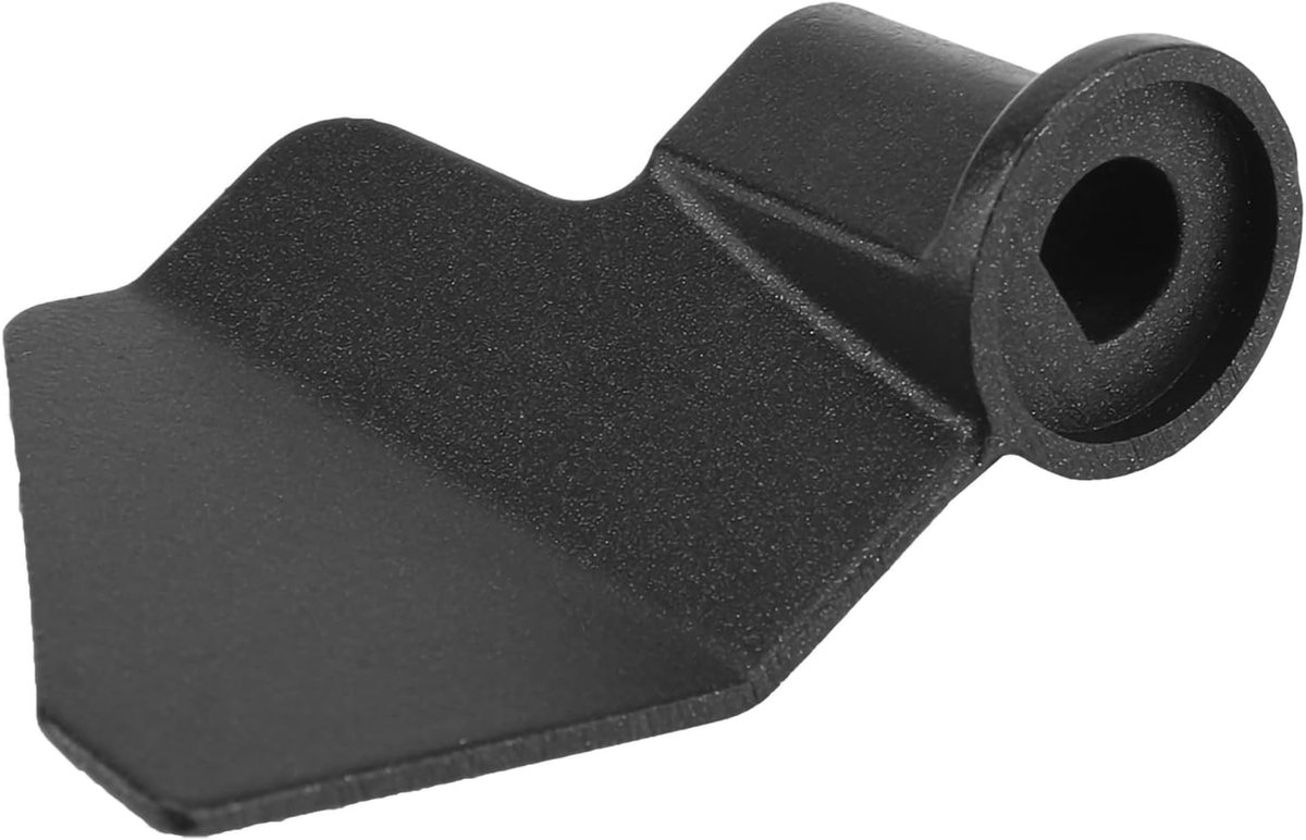Broodbakmachine Peddel - Kneedmes Vervanging - Brood Bakken - Antiaanbaklaag Koolstofstaal - 12 x 7 x 4 cm - Zwart