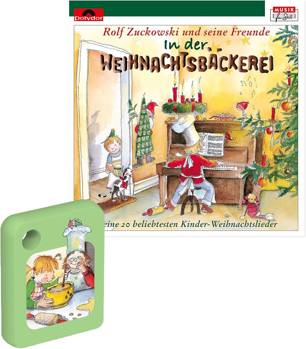 Kerst Luistertoken - Audio Speler - Kinder Entertainment - Internetvrij Luisteren - Compact Formaat