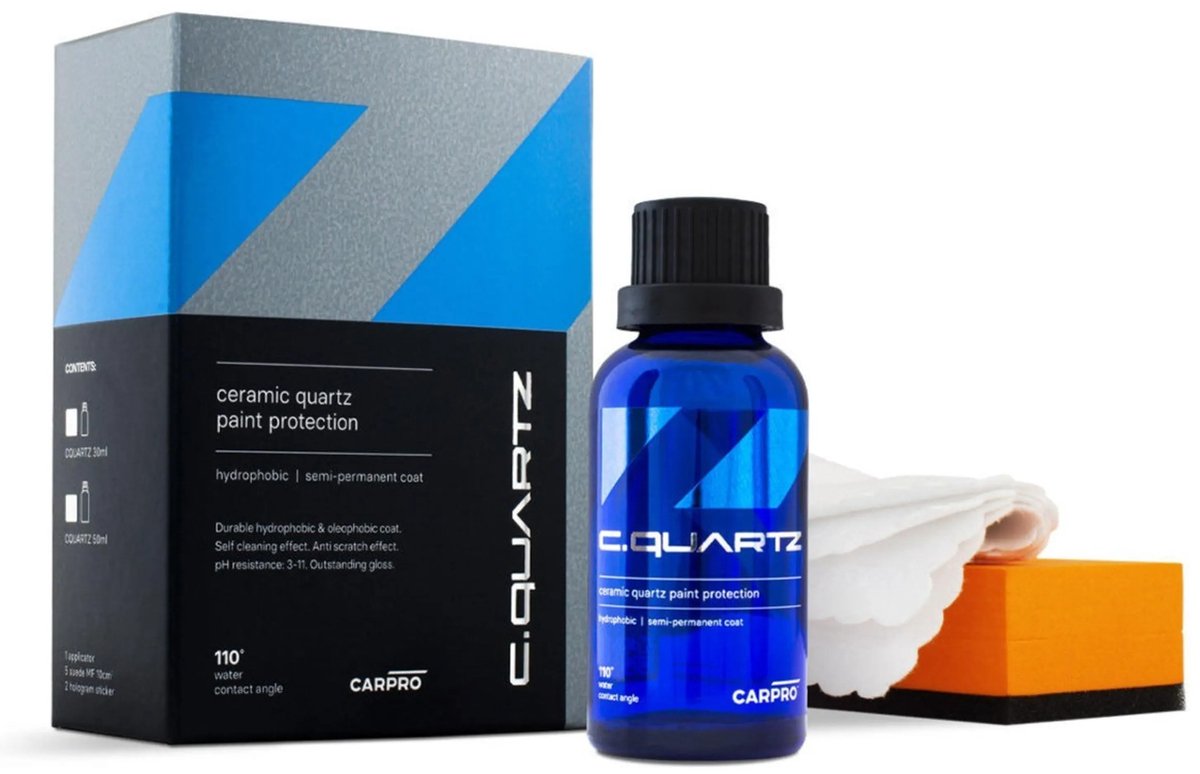 CarPro CQuartz SiC Kit Pack 30ml - Keramische Coating