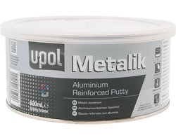 U-POL Metalik 2K Aluminium Plamuur 600ml + Verharder