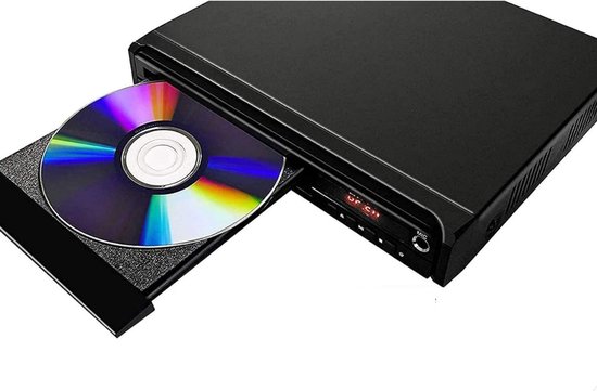 SVN® DVD Speler met HDMI - DVD Speler - Mini DVD Speler - 1080P Full HD - met Toebehoren - Zwart - 23cmx 5cmx 19 cm; 1 kg — afbeelding 2