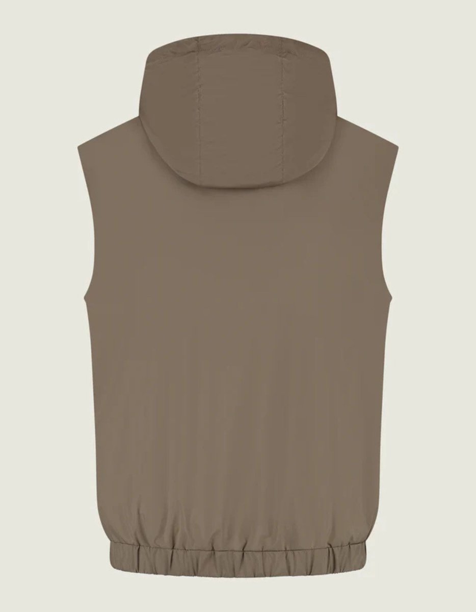 Duquezzi Jas Duquezzi Reversible Vest Bodywarmers Dqa30026003 Groen