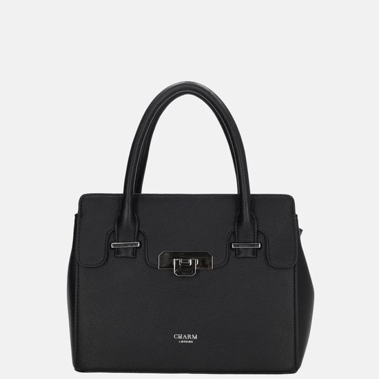 Charm London Soho Sac à main - Sac à bandoulière - Femmes - Bandoulière - Sac pour femmes - Zwart