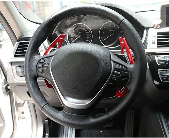 Schakelpeddel Verlenging - Stuurwiel Flippers - Sportief Rijden - Verdikt Versterkt Aluminium - 2 Stuks Set - Zwart van Schakelpeddel Verlenging — afbeelding 4