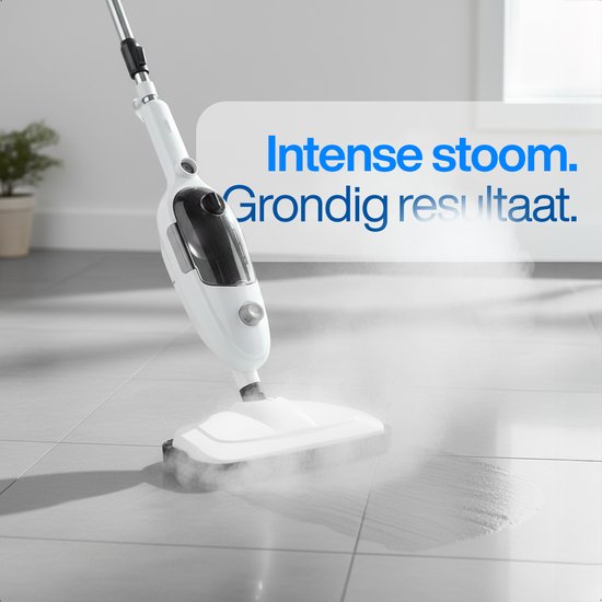 Hoge Druk 2 in 1 Stoomreiniger - Handstomer - Vlekkenreiniger - Met 8 Opzetstukken en 4 Microvezeldoeken - Bank, Vloer, Badkamer en Tapijt Reinigen