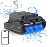EVERCROSS BOT U8 Zwembadrobot Draadloos-Vier Reinigingsmodi-120 Minuten Vloerreiniging-Schoon Gebied tot 200m²-App Controle-110W Aandrijfmotor-Intelligente Navigatie-Zelfparkeertechnologie