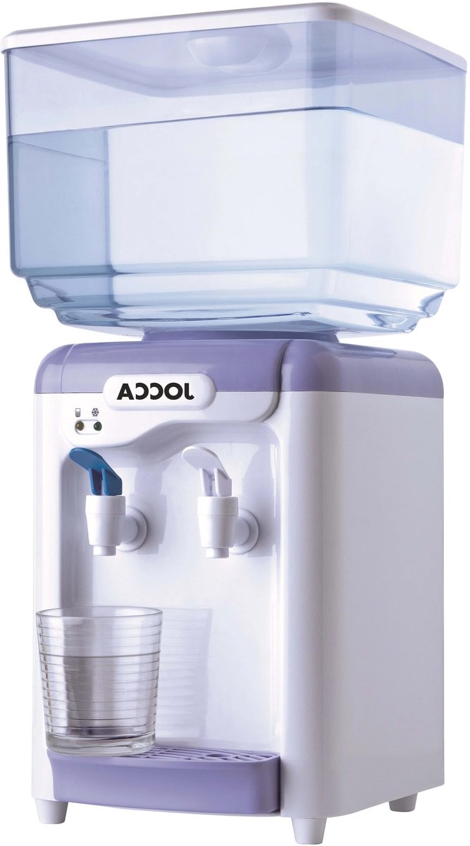 Dispenser - Waterdispenser - Elektrische Koelkast Voor Koude of Weersdranken of Frisdranken - 7 Liter - Transparant Wit
