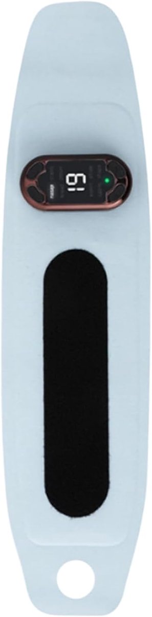 Elektrisch polsapparaat - Verwarmend handmassage - Ontspanning pols - Verstelbare warmte - 34 x 9 cm - Blauw