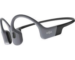 Shokz OpenSwim Pro USB-C Waterdichte Sporthoofdtelefoon - Bone Conduction Hoofdtelefoon - Open-ear - Bleutooth & MP3 - Grijs
