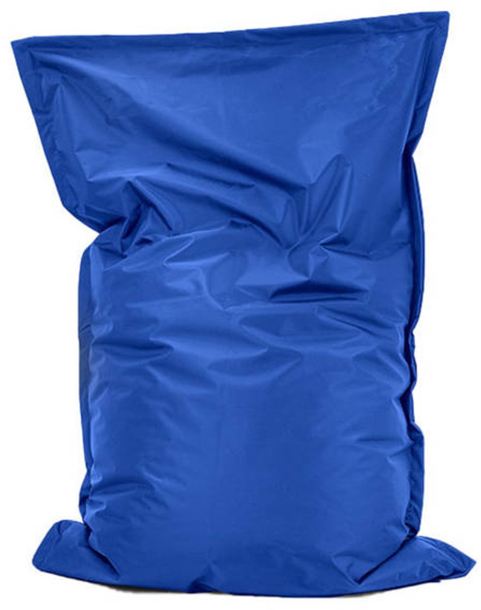 Drop & Sit Zitzak Nylon - Zitzakfauteuil - Woonkamerzitzak - Kobalt - 100 x 150 cm - binnen en buiten