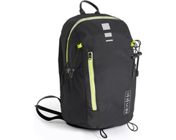 Wandelrugzak Compact - Dagrugzak Outdoor - Wandelen Reizen Sport - Waterdicht Reflecterend - 10 Liter 39x22x12 - Zwart