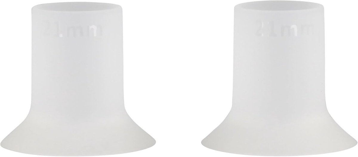 Borstschild Verkleiners - Borstkolf Accessoires - Comfortabel Kolven - BPA Vrij Materiaal - Set van 2 stuks