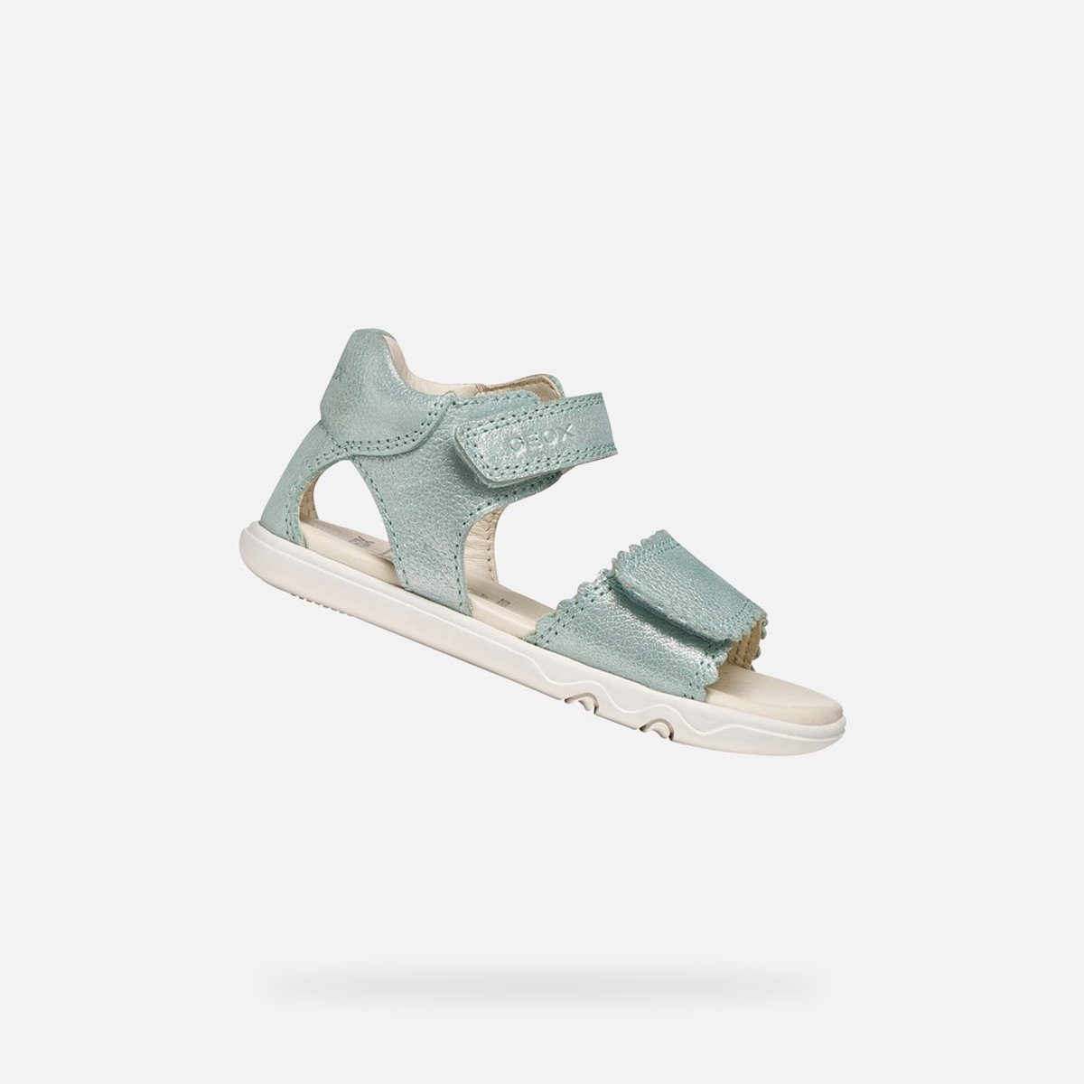GEOX SANDAL STEPPIEUP PEUTERMEISJES Sandalen - WATER - Maat 27