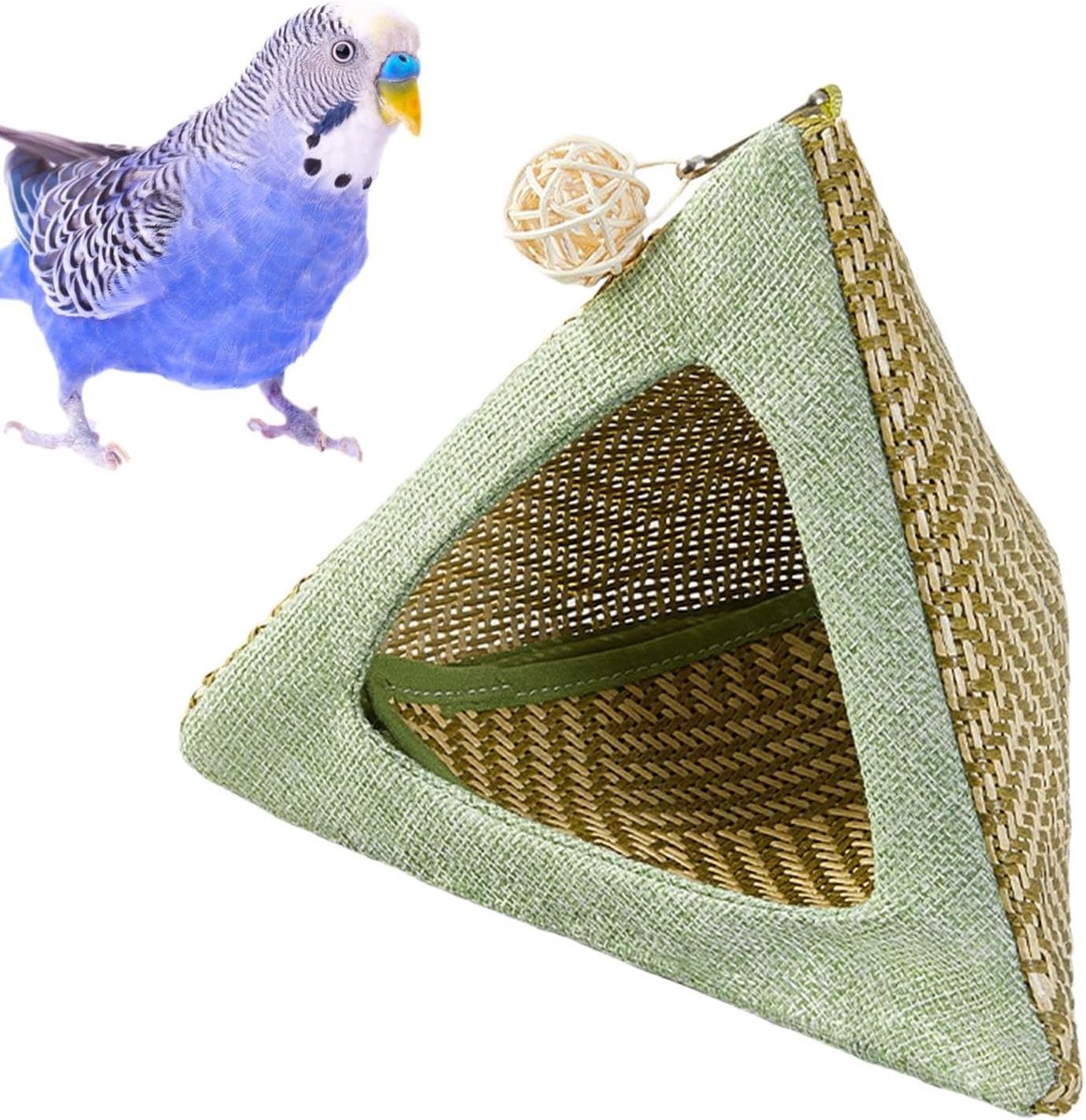 Vogelhangmat - Vogelbed Vogelnet - Vogels Koel Houden - Slimme Koeltechnologie - 19.7 x 16.4 x 4.8 cm - Niet gespecificeerd