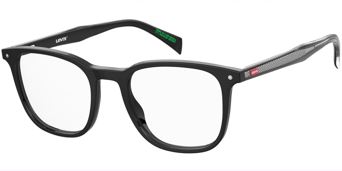 Levi's LV 5064 Black 50/19/145 MAN Brilmonturen