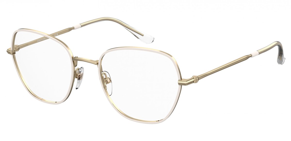 Seventh Street 7A 601 Gold ivory 51/19/140 WOMAN Brilmonturen