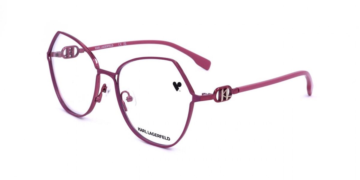 Karl Lagerfeld KL343 Pink 56/18/140 WOMAN Brilmonturen