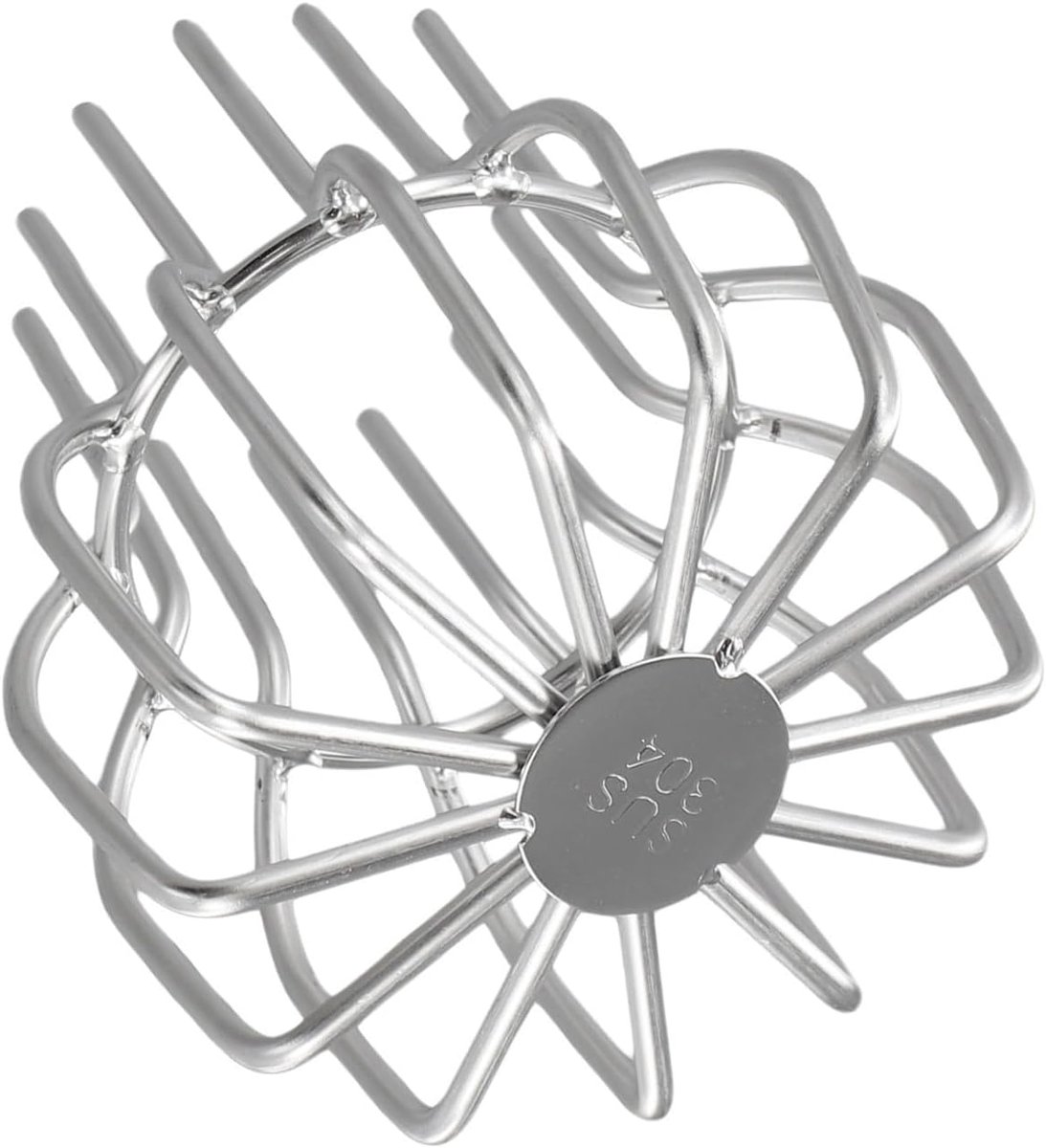 Afvoer Bladvanger - Gootfilter Roestvrijstaal - Dakgoot Bescherming - Anti-blokkerend Ontwerp - 75 mm - Zilver