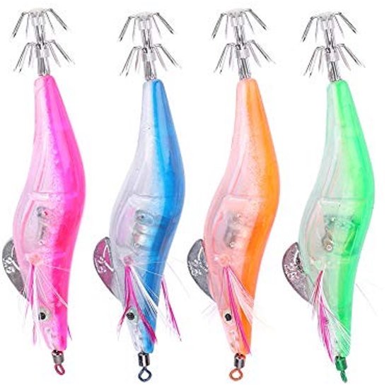Tripquips Zoutwater Jigs – 5 Stuks Van 30g, Met Ultrascherpe Haken, Verschillende Kleuren, Ideaal Voor Tonijn, Zalm, Baars En Tandbaars