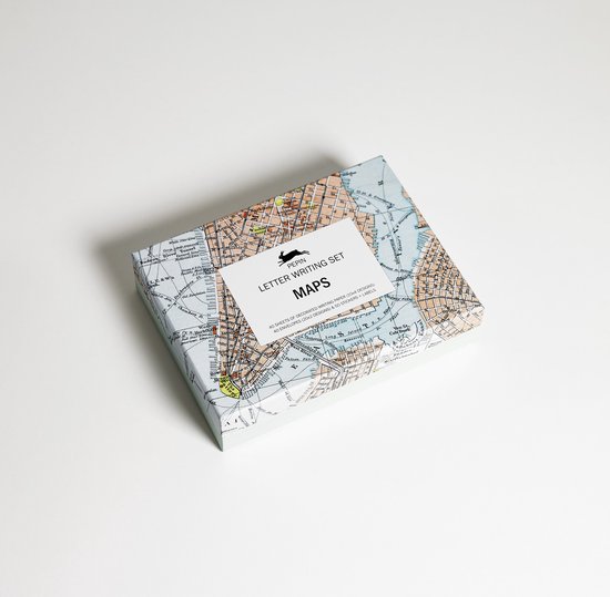 Letter writing Set Maps Letter Wrting Set Briefpapier Set