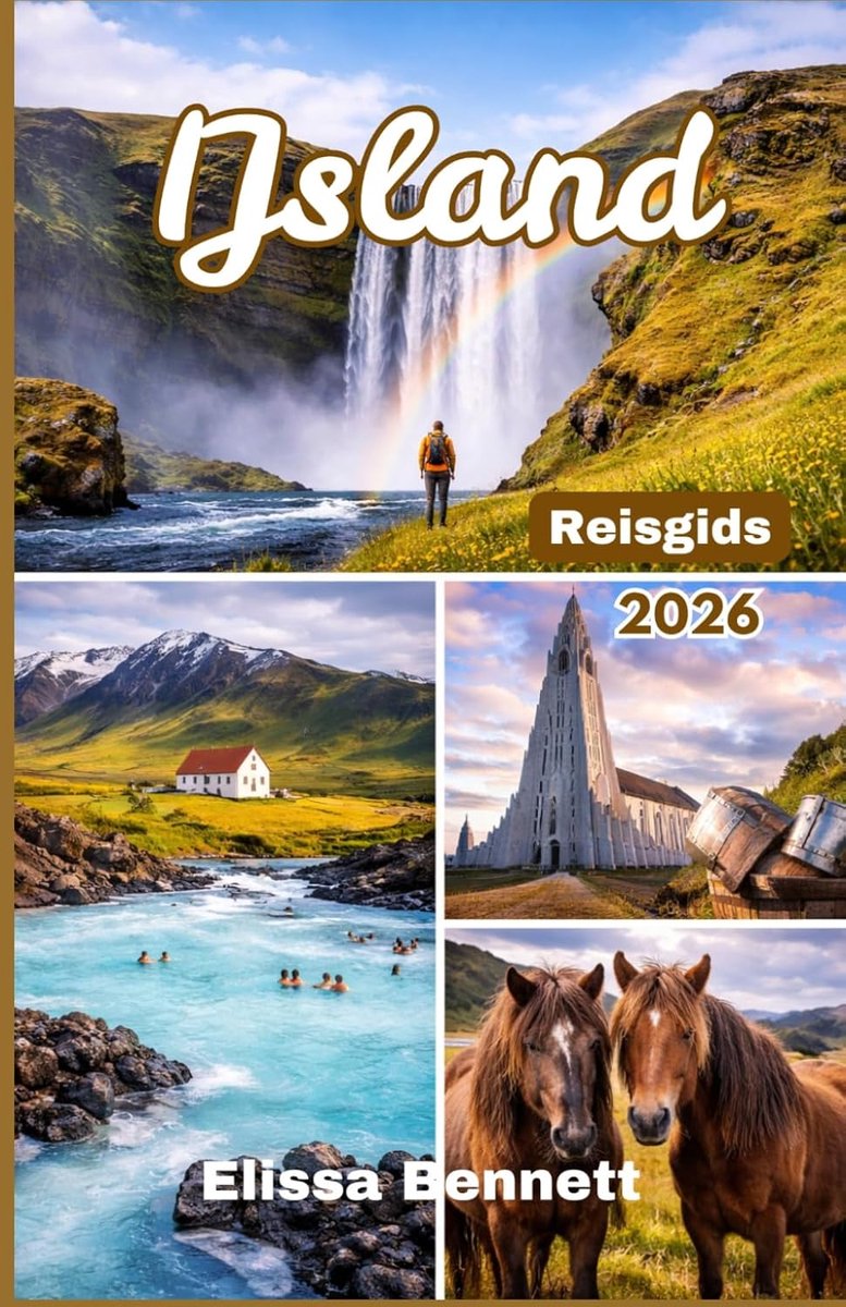 IJsland Reisgids - Vakantieplanner - Reisplanning - Actueel 2026 - 13.97 x 21.59 cm