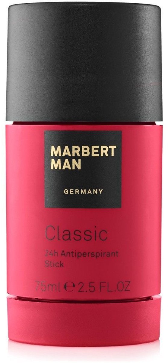 Marbert Man Classic 24h Antiperspirant Stick Deodorant Stick 75 ml