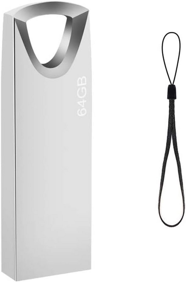 USB Stick 64 GB Waterdicht - Snelle Flash Drive voor Laptop, PC, Auto en School