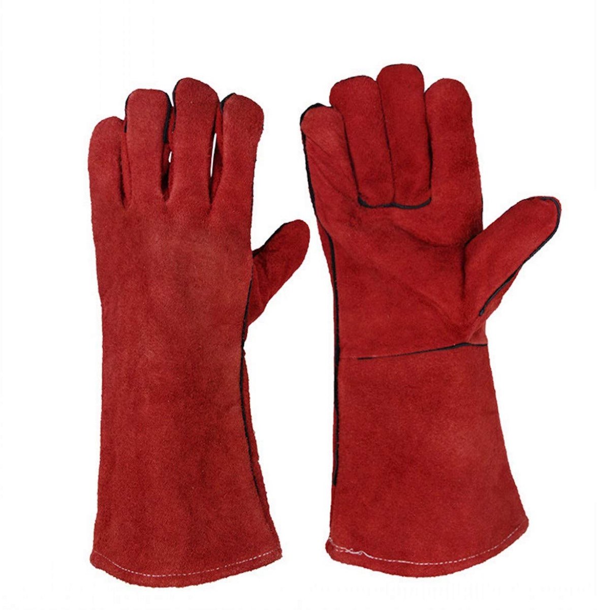 Barbecue en oven handschoenen - Hittebestendige wanten - Set van 2 - One size - ovenaccessoire