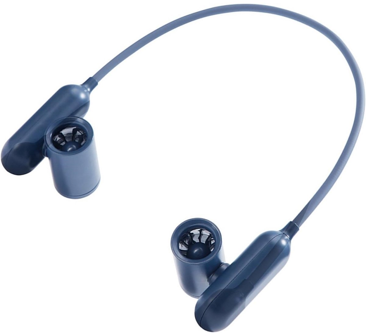 longziming -Nekventilator - Draagbare nekventilator - Nekventilator Handsfree – Draagbare Ventilator met 360° Flexibele Buis – USB Oplaadbare Neck Fan 4000mAh met 2 Snelheden voor Reizen, Sport en Zomer Koeling