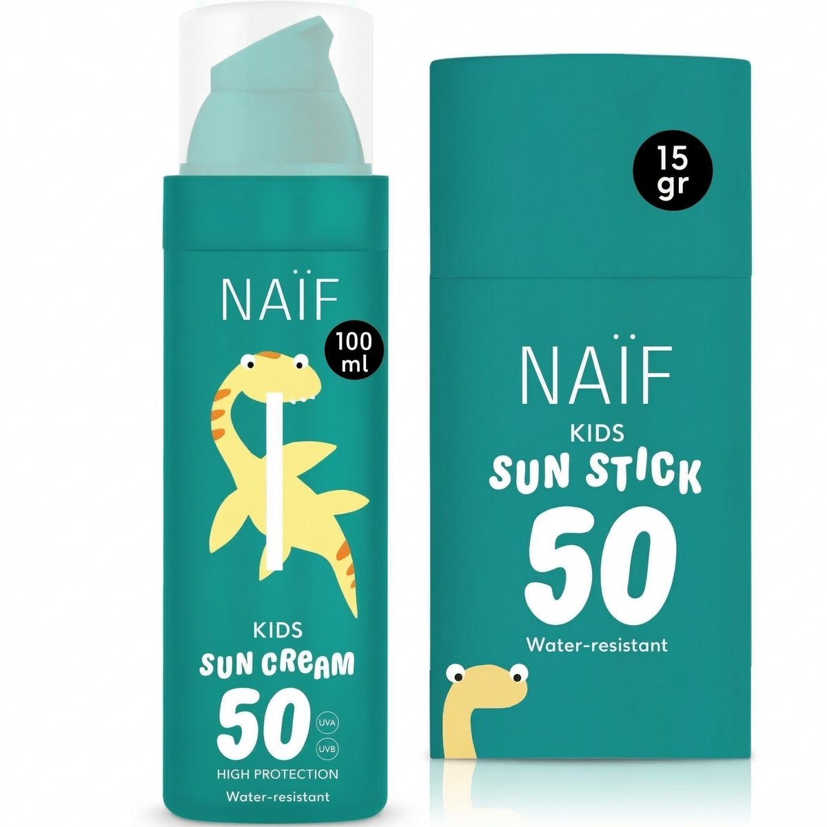 Kids Sun Protection Bundle – Sunscreen & Stick SPF50