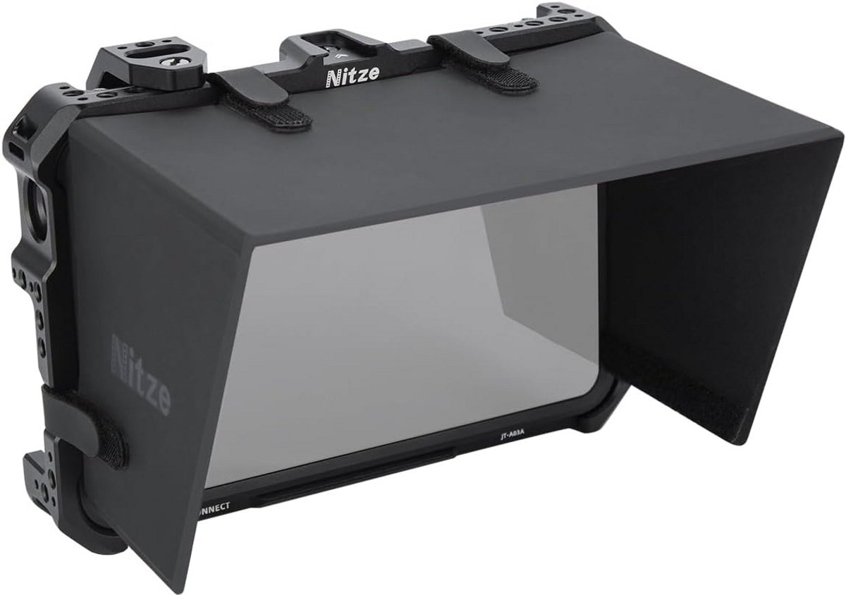 Monitor Cage voor Atomos Shogun Monitor met Montageplaat en Lenskap