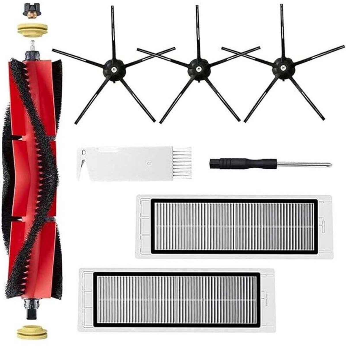 Vervangingsonderdelen Geschikt voor Xiaomi Roborock S5 Max S6 Max S6 Pure S6 MaxV S50 S51 S55 S5 S60 S65 S6 stofzuiger, verwijderbare hoofdborstel