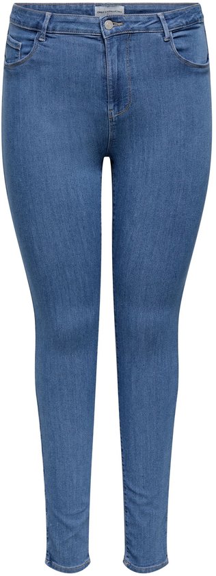 Skinny jeans in een middellange denim wassing, met riemlussen en zakken.