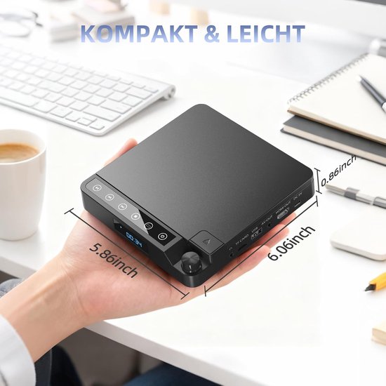 HD DVD Speler met HDMI, USB en Afstandsbediening — afbeelding 3