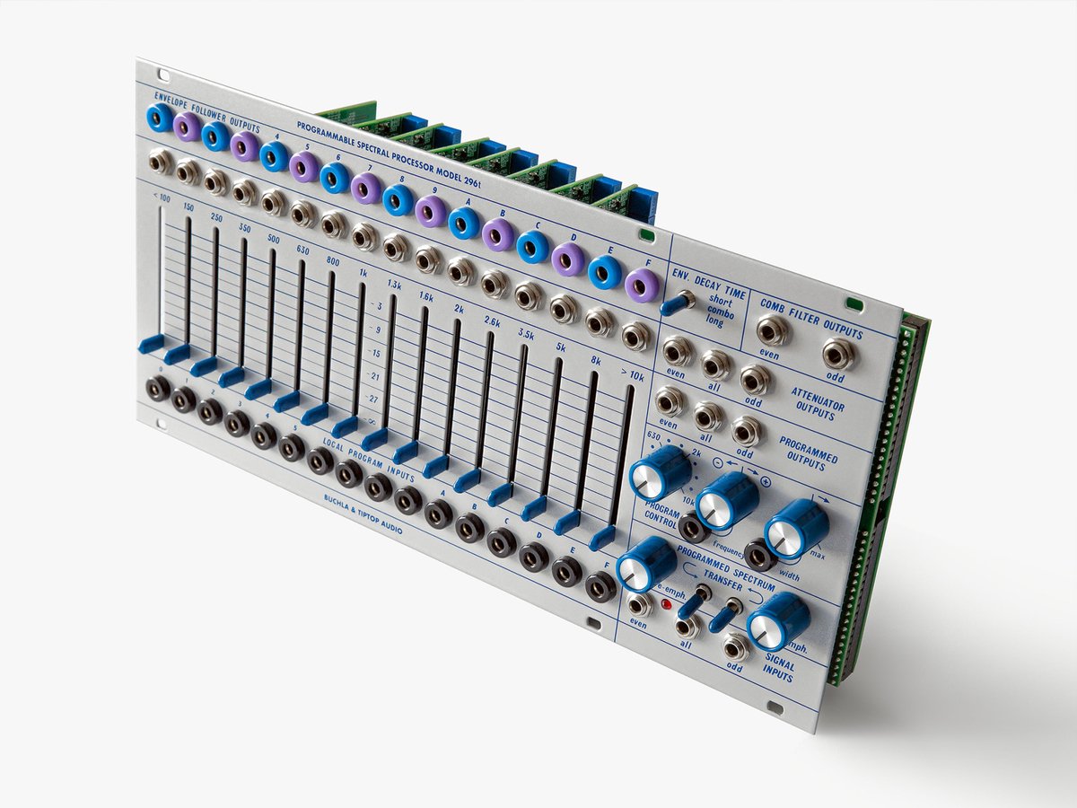 Tiptop Audio Model 296t Programmable Spectral Processor - Effect modular synthesizer