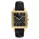 Emporio Armani AR11753 Mannen Horloge 38 mm - Zwart