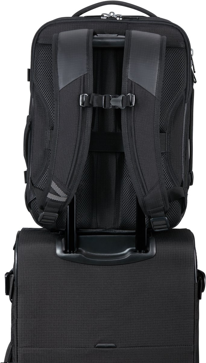 Samsonite Rugzak - Roadseeker Underseat Backpack S - deep black - Ryanair conform - laptop 15.6 - 29 l – foto 5