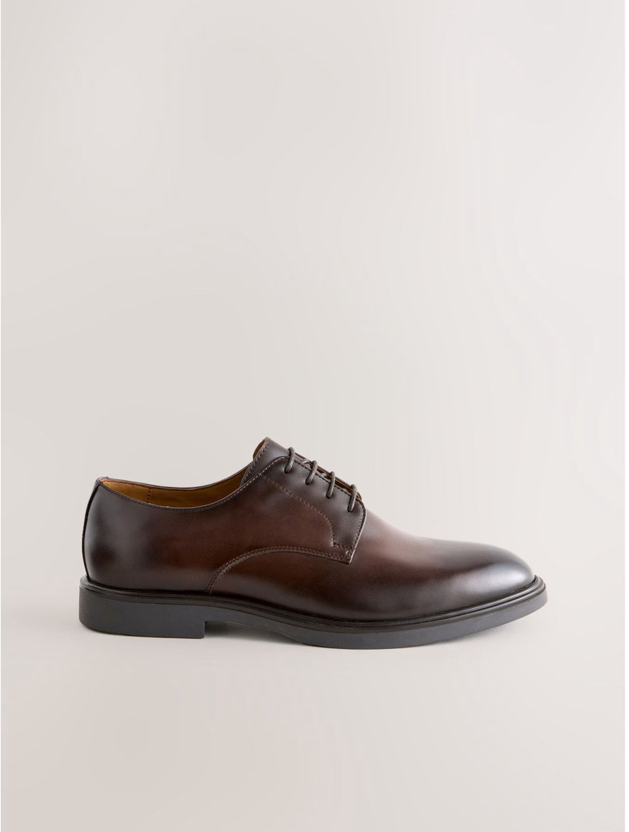 Next - Heren - Derby schoenen - Bruin