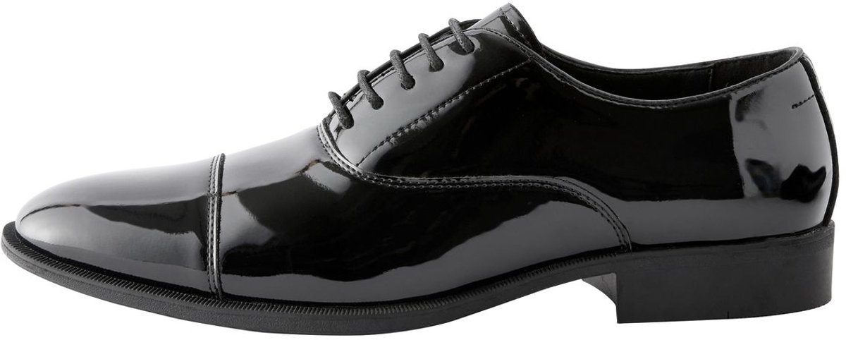 Next - Heren - Lakleren Oxford schoenen met neusstuk - Zwart