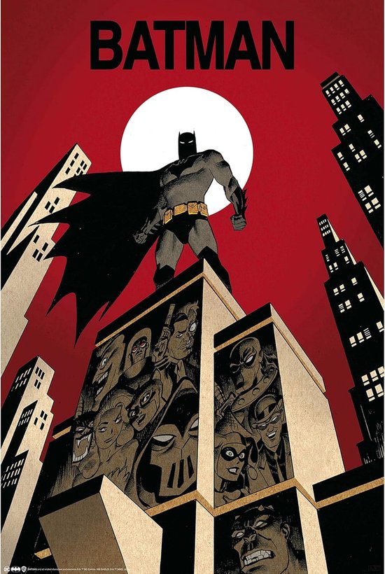 Maxi Plakkaat DC Comics Batman Superheld 61 x 91,5 cm