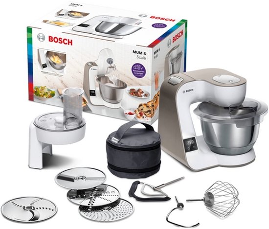Bosch MUM5 XW10 Compacte keukenmachine - Wit van Bosch — afbeelding 5