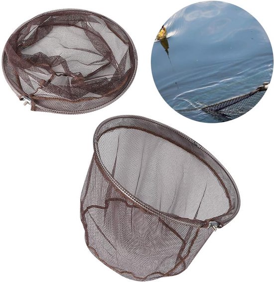 Dailygoods - Inklapbaar Schepnet met Sneldrogend Roestvrij Staal voor Vissen van Dailygoods — afbeelding 4